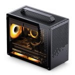 Boîtier Jonsbo Z20 Noir Mini Tower PC Noir Micro ATX Verre Trempé Boîtier Jonsbo Z20 Noir Mini Tower PC Noir Micro ATX Verre Trempé