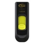 Memoria USB Team Group TMUC145128G 128GB USB 3.2 Gen 1 Slide Negro Amarillo Memoria USB Team Group TMUC145128G 128GB USB 3.2 Gen 1 Slide Negro Amarillo