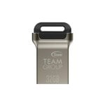 Pendrive Team Group C162 32GB USB 3.2 Gen 1 Tipo A 85MB/s Sin Tapa Negro Plata