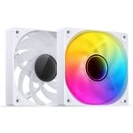 Ventilateur Jonsbo SL-120WR 12 cm, 600 RPM, 1500 RPM, RGB Multi, Blanc Ventilateur Jonsbo SL-120WR 12 cm, 600 RPM, 1500 RPM, RGB Multi, Blanc