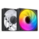 Ventilateur Jonsbo SL-120BR 12 cm 600 RPM 1500 RPM Noir Blanc Ventilateur Jonsbo SL-120BR 12 cm 600 RPM 1500 RPM Noir Blanc