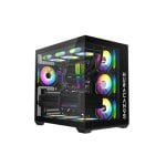 Gehäuse SUPRA GAMING HURACAN95 ARGB Schwarz mit 4x 120 mm ARGB Lüfter und Glasfront Gehäuse SUPRA GAMING HURACAN95 ARGB Schwarz mit 4x 120 mm ARGB Lüfter und Glasfront