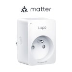 TP-Link Tapo P110M Prise Connectée Intérieure Blanche Wi-Fi Bluetooth 3680W 16A