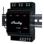 Relé Intelligent Shelly Wave PRO 3 Noir 25 mW 40 m 3 Canaux Relé Intelligent Shelly Wave PRO 3 Noir 25 mW 40 m 3 Canaux