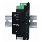 Contrôleur de Volet Shelly Wave Pro Noir, 40 m, 868,4 MHz, 25 mW Contrôleur de Volet Shelly Wave Pro Noir, 40 m, 868,4 MHz, 25 mW
