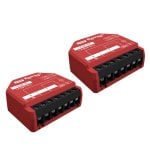 Interrupteur intelligent Shelly SHELLY_1PM_GEN3_2ER Wi-Fi 30m 50m Plástico Rouge Interrupteur intelligent Shelly SHELLY_1PM_GEN3_2ER Wi-Fi 30m 50m Plástico Rouge