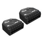 Relais Wi-Fi Shelly 2PM Gen3 Wi-Fi Contrôle de l’éclairage et des volets, Suivi de l’énergie, Encastrable