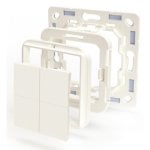Interrupteur Mural Shelly BLU 4 Boutons Marfil Plastique Bluetooth Low Energy Interrupteur Mural Shelly BLU 4 Boutons Marfil Plastique Bluetooth Low Energy
