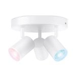 Foco Inteligente WiZ Imageo 3 Cabeças Ajustáveis LED Branco regulável 2200K-6500K