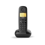Téléphone Gigaset A270 DECT Sans Fil Noir avec Écran et 80 Contacts