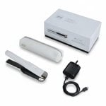 GHD Unplugged Inalámbrica Blanca, Dual-zone 185°C, Bateria 20 min, USB-C