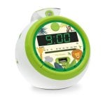 Relógio Infantil Metronic Jungle Multicolorido FM com Projeção Relógio Infantil Metronic Jungle Multicolorido FM com Projeção