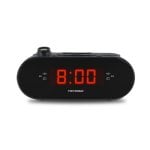 Radio Relógio com Projeção Ajustável Rádio FM Alarme Duplo Radio Relógio com Projeção Ajustável Rádio FM Alarme Duplo