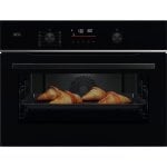 Horno eléctrico AEG Series 5000 TA5PK401B 45L Negro con cocción a vapor y autolimpieza pirolítica