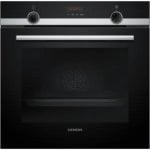 Horno elétrico Siemens iQ300 HB574AER3 71L Preto Inox com autolimpeza híbrida Horno elétrico Siemens iQ300 HB574AER3 71L Preto Inox com autolimpeza híbrida