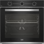 Forno elétrico Beko b100 BBIMA13100X 72L Preto termoventilado com autolimpeza a vapor Forno elétrico Beko b100 BBIMA13100X 72L Preto termoventilado com autolimpeza a vapor