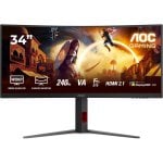 AOC CU34G4Z 34" Fast VA UltraWide QHD 240Hz HDR400 Adaptive Sync Curvo AOC CU34G4Z 34" Fast VA UltraWide QHD 240Hz HDR400 Adaptive Sync Curvo