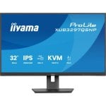 iiyama ProLite XUB3297QSNP-B1 32" IPS QHD 100Hz com Altifalantes, Altura Ajustável, USB-C e KVM iiyama ProLite XUB3297QSNP-B1 32" IPS QHD 100Hz com Altifalantes, Altura Ajustável, USB-C e KVM