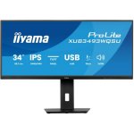 Écran iiyama ProLite XUB3493WQSU-B6 34'' UltraWide Quad HD 1440 x 3440 Pixels LED IPS Noir