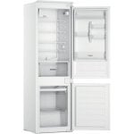 Whirlpool WHC18D031A1 Integrable Combi 177cm 268L E Blanco Zona Fresca LED