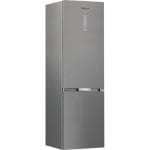 Frigorifero Whirlpool Combi 203.5cm 355L C Acciaio Inossidabile Zona Fresca