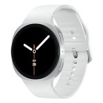 Samsung Galaxy Watch 8 Bluetooth GPS 44mm Super AMOLED Prateado Branco IP68 Pulsómetro