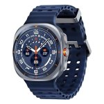 Samsung Galaxy Watch Ultra 4G GPS 47mm AMOLED Azul Titanio Resistência Militar IP68 10ATM
