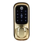 Cerradura inteligente Yale Keyless Connected Wireless AA Oro Plata Código con Alarma