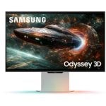 Samsung G90XF Monitor 3D 27" 4K UHD 165Hz IPS G-Sync FreeSync HDR10 Altifalantes Prateado