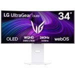 LG 34GX90SA-W 34" 3440x1440 240Hz OLED Curvo HDR400 G-SYNC FreeSync Blanco LG 34GX90SA-W 34" 3440x1440 240Hz OLED Curvo HDR400 G-SYNC FreeSync Blanco