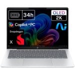 HP OmniBook 5 NGAI 14-he0004ns 14" Qualcomm Snapdragon SoC 1,29 kg Windows 11 Home