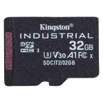 32GB Kingston MicroSDHC UHS-I Class 3 U30 V30 A1 Noir