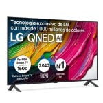 TV LG QNED 55QNED80A6A 55" 4K UltraHD 60Hz Smart TV WebOS HDR10 Local Dimming