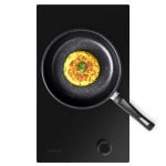 Bolero Squad G 1400S Nano Glass 1 Fuoco 3,4kW Parrilla Hierro Fundido WOK Triple Corona