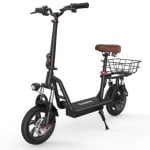scooter elétrico iScooter i12 500W 36V, autonomia de 35km, suspensão dupla, pneus de 12", assento ajustável scooter elétrico iScooter i12 500W 36V, autonomia de 35km, suspensão dupla, pneus de 12", assento ajustável