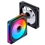 Ventilateur Jonsbo FR-505BR 12 cm, 800 à 1800 RPM, Noir, Blanc Ventilateur Jonsbo FR-505BR 12 cm, 800 à 1800 RPM, Noir, Blanc