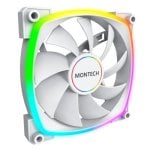 Ventilateur Montech AX140 PWM 14 cm 540-1760 RPM Blanc Ventilateur Montech AX140 PWM 14 cm 540-1760 RPM Blanc