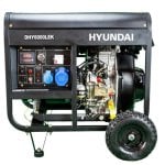 Generador Diésel Hyundai DHY6000LEK Pro Motor 4T Inyección Directa y AVR