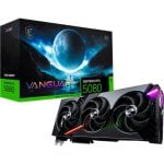 Carte graphique MSI GeForce RTX 5080 VANGUARD, 16 Go de GDDR7, Reflex 2 RTX AI DLSS4 Carte graphique MSI GeForce RTX 5080 VANGUARD, 16 Go de GDDR7, Reflex 2 RTX AI DLSS4