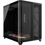 Boîtier Corsair AIR 5400 RS-R ARGB Verre Trempé Triple Chambre Noir Boîtier Corsair AIR 5400 RS-R ARGB Verre Trempé Triple Chambre Noir