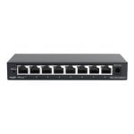 Ruijie RG-ES108GD Switch No Administrado 8 Puertos Gigabit Carcasa Metálica Plug and Play Silencioso Ruijie RG-ES108GD Switch No Administrado 8 Puertos Gigabit Carcasa Metálica Plug and Play Silencioso