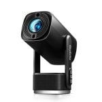 Projetor SkyEcho 720p 350 ANSI Lúmens DLP FreeONE Pro Autofoco Bateria Suporte Cardán 270° Projetor SkyEcho 720p 350 ANSI Lúmens DLP FreeONE Pro Autofoco Bateria Suporte Cardán 270°