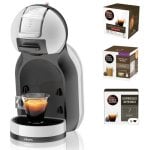 Krups Mini Me Cafetera Dolce Gusto Gris + 3 Cajas de Cápsulas (3x16uds) Krups Mini Me Cafetera Dolce Gusto Gris + 3 Cajas de Cápsulas (3x16uds)