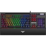 Teclado mecánico PREYON Long Scratch Brown Layout ES RGB reposamuñecas magnético