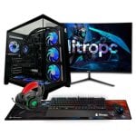PC de Bureau Nitropc Pack Diamond i7 32GB RAM 2TB NVMe RTX 5060 PC de Bureau Nitropc Pack Diamond i7 32GB RAM 2TB NVMe RTX 5060