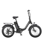 Bicicleta eléctrica plegable ENGWE L20 2.0, motor 1125W, batería 52V 13Ah, autonomía 120km, 20x4.0", 7 velocidades Bicicleta eléctrica plegable ENGWE L20 2.0, motor 1125W, batería 52V 13Ah, autonomía 120km, 20x4.0", 7 velocidades