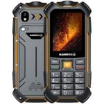 Hammer Boost 2 4G VoLTE IP68, Pantalla IPS 2,4", Batería 3500mAh, Negro/Naranja Hammer Boost 2 4G VoLTE IP68, Pantalla IPS 2,4", Batería 3500mAh, Negro/Naranja