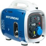 Generador inverter portátil 4T refrigerado por aire, bajo ruido, protección 12V DC, uso doméstico y camping 900W