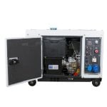 Generador Diésel Silent PRO, Monofásico, Motor 4 Tiempos, Inyección Directa, Doble Base Antivibración 6,3kW