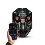 Mochila LED 20L avec écran personnalisable, imperméable et connectivité Bluetooth